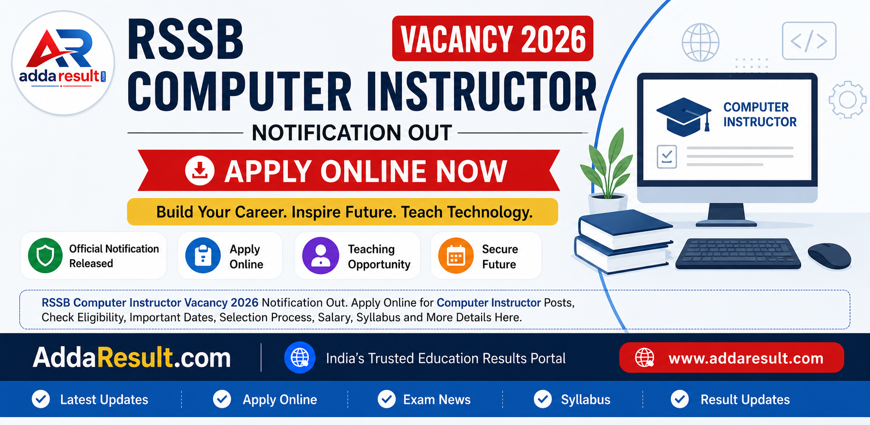 SSC CGL Online Form 2026 – Apply Now for Combined Graduate Level Exam – AddaResult.com
